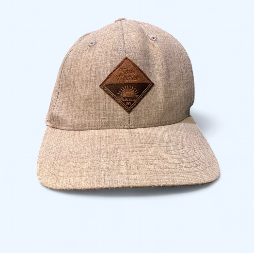 Travis Matthew Tan FlexFit Hat Size L/XL